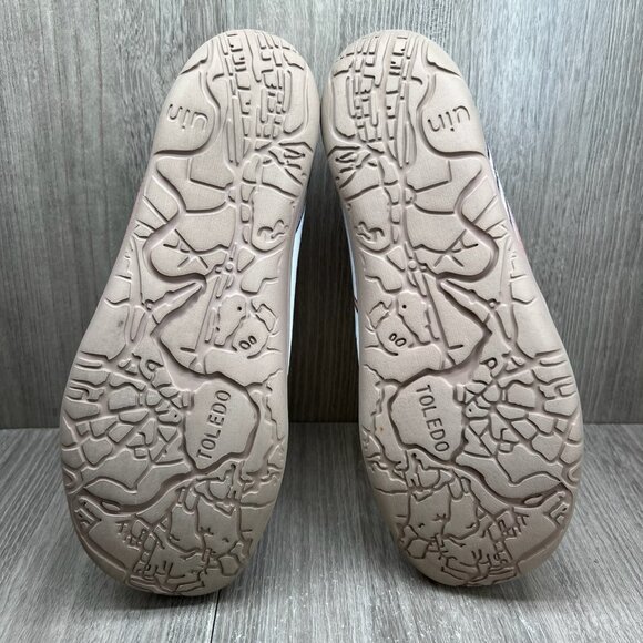 UIN Art Painted Travel Shoes Women 9 Slip On Casual Canvas The Little Dress Pink - Picture 10 of 12